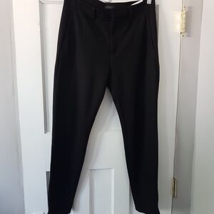 COS High Rise Black Cigarette Trouser Pants Sz Eur 46 US 30